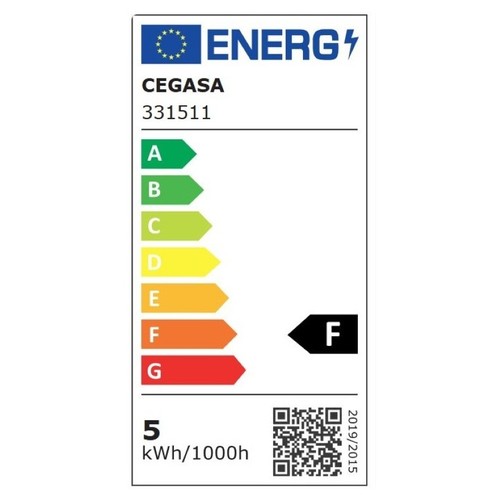 CEGASA Bombeta Led SPOT llum blanca 5W-4000K