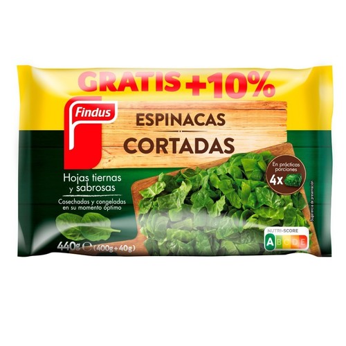 FINDUS Espinacs tallats
