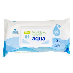 Imagen de BONPREU Tovalloletes humides aqua
