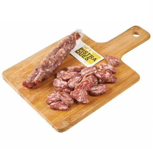 PISTRAQUES Llonganissa prima i seca Km0 Pistraques en peça de 250 g
