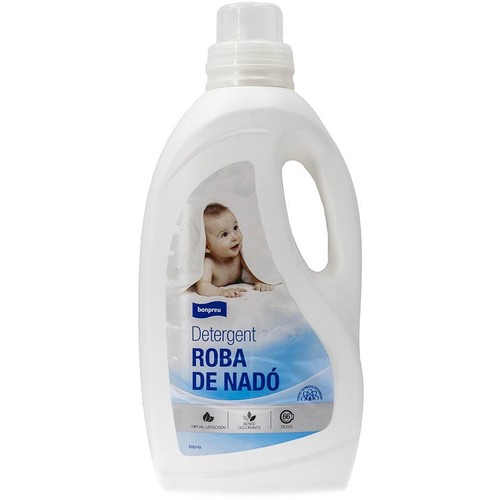 BONPREU Detergent líquid per a roba de nadó de 66 dosis