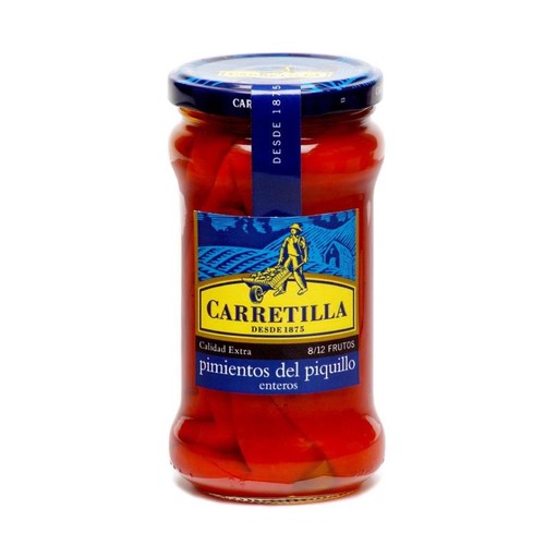 CARRETILLA Pebrots del piquillo sencers