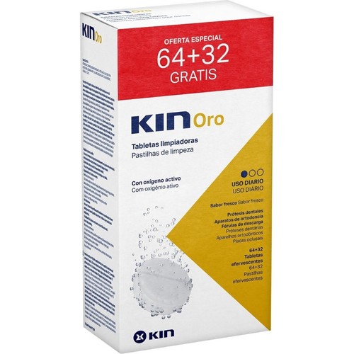 KIN ORO Pastilles efervescents netejadores