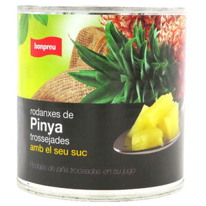 Imagen de BONPREU Rodanxes de pinya trossejades