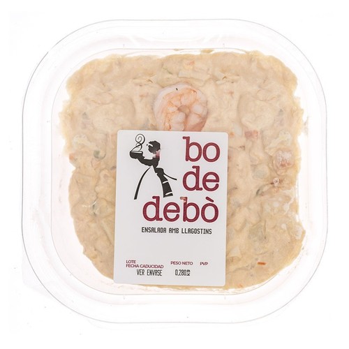 BO DE DEBÒ Amanida amb llagostins