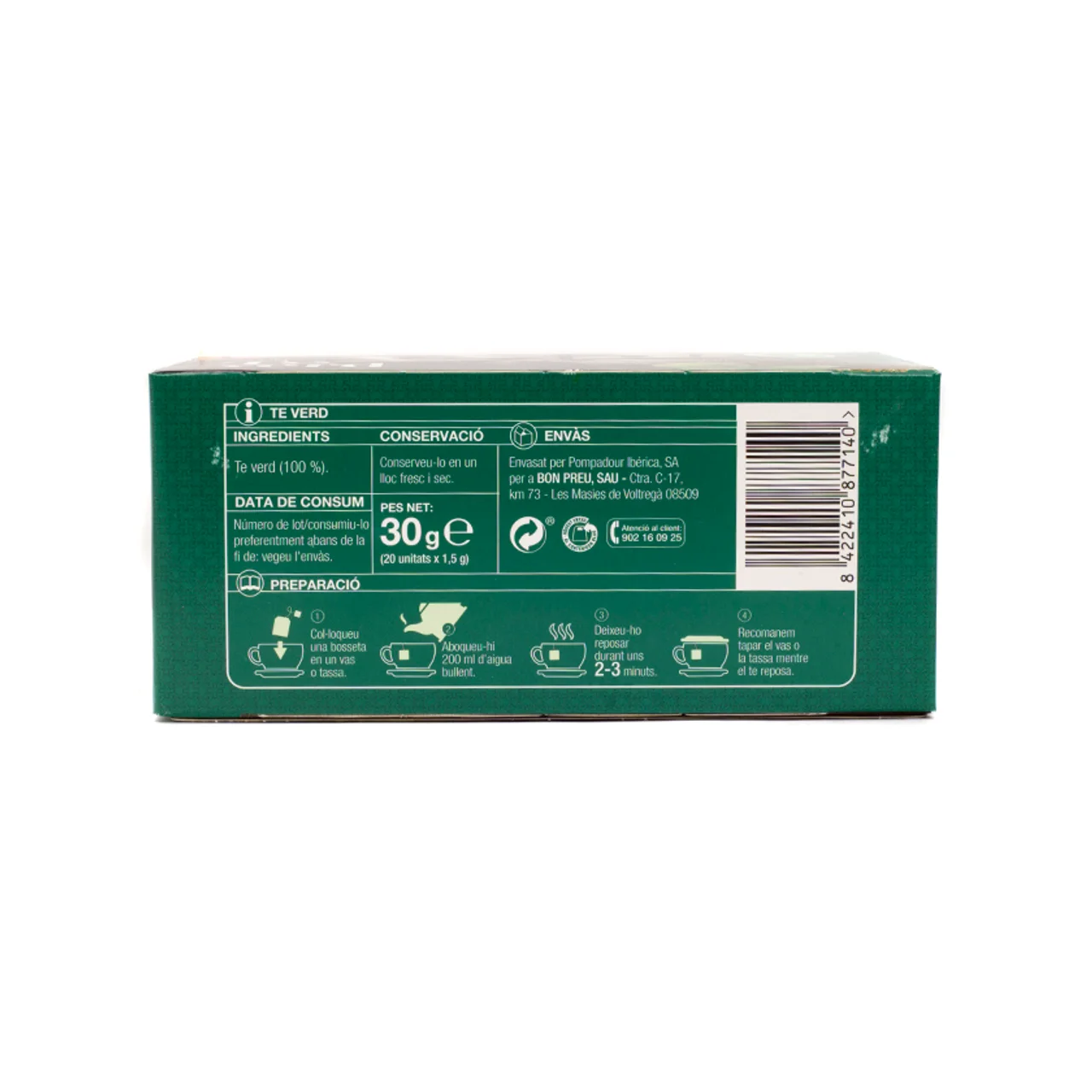 BONPREU Té verde