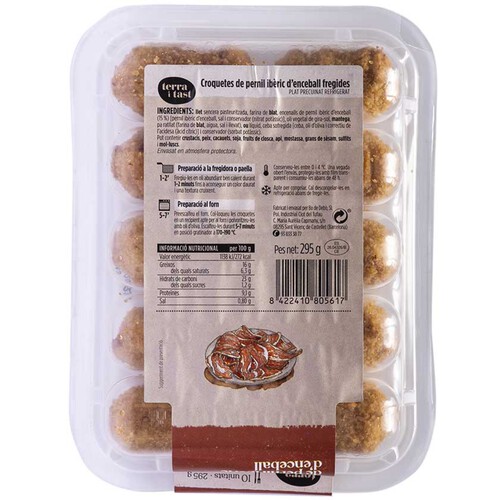 TERRA I TAST Croquetes de pernil ibèric