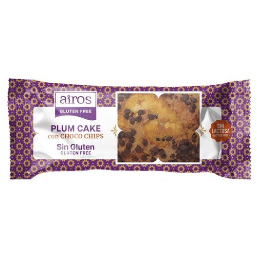 AIROS Plum cake xoco-chips sense gluten