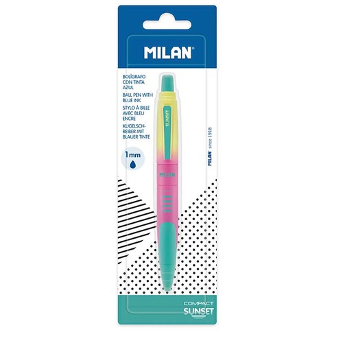 MILAN Bolígraf blau Sunset