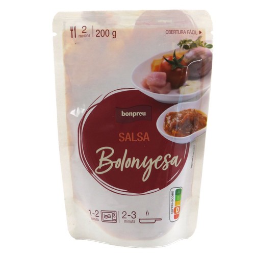 BONPREU Salsa bolonyesa