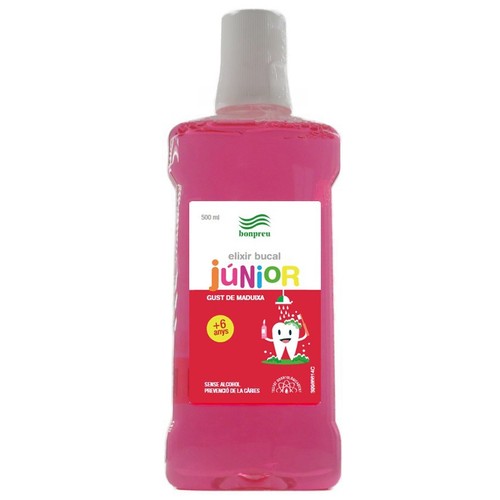 BONPREU Elixir bucal júnior maduixa