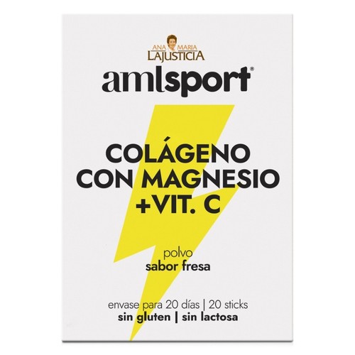 AMLSPORT Col·lagen amb magnesi i vitamina C