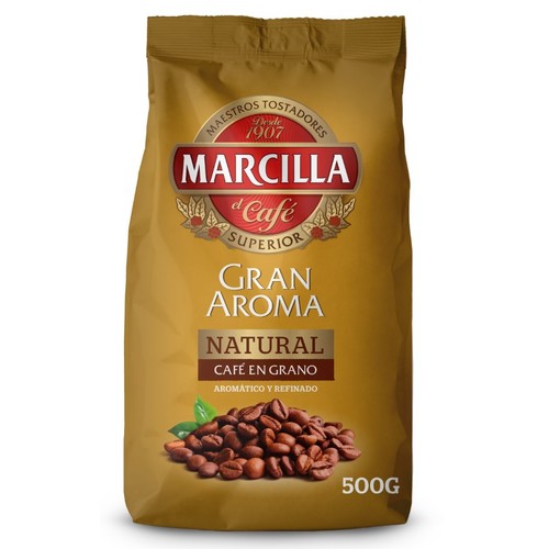 MARCILLA Cafè en gra natural