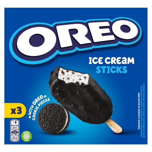OREO Gelat bombó de vainilla amb galeta