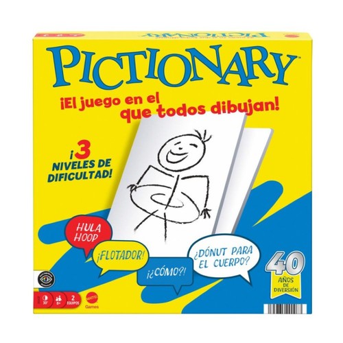 MATTEL Joc de Taula Clàssic Pictionary
