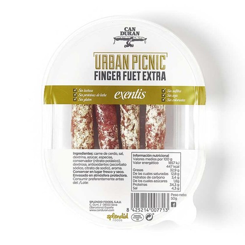 EXENTIS Finger de fuet extra