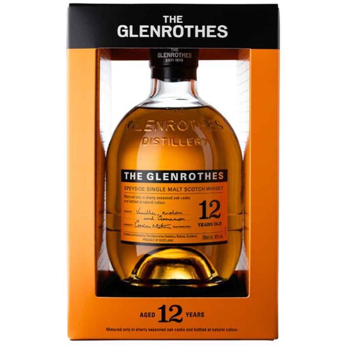 GLENROTHES Whisky escocès de malta 12 anys