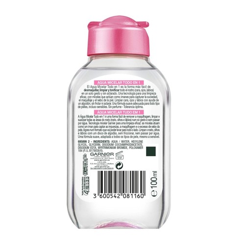 GARNIER Aigua micel·lar Tot en 1 format viatge
