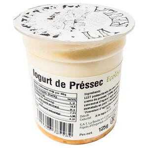 Imagen de LA REULA Iogurt de préssec ecològic Km0
