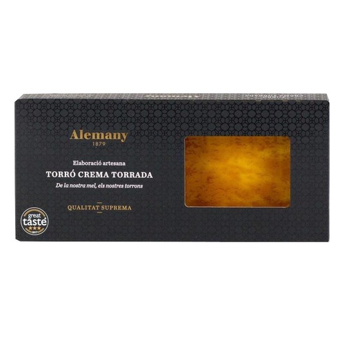 ALEMANY Torró de crema torrada Km0