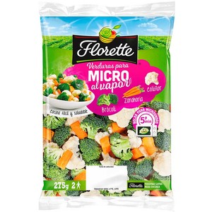 Verduras para microondas