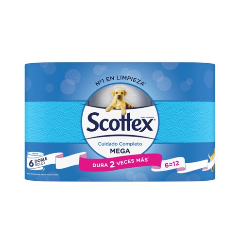 SCOTTEX Paper higiènic megarotlle 2 capes